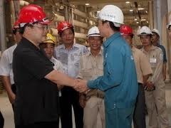 Deputy Prime Minister Hoang Trung Hai directs the construction work of Trung Son - ảnh 1